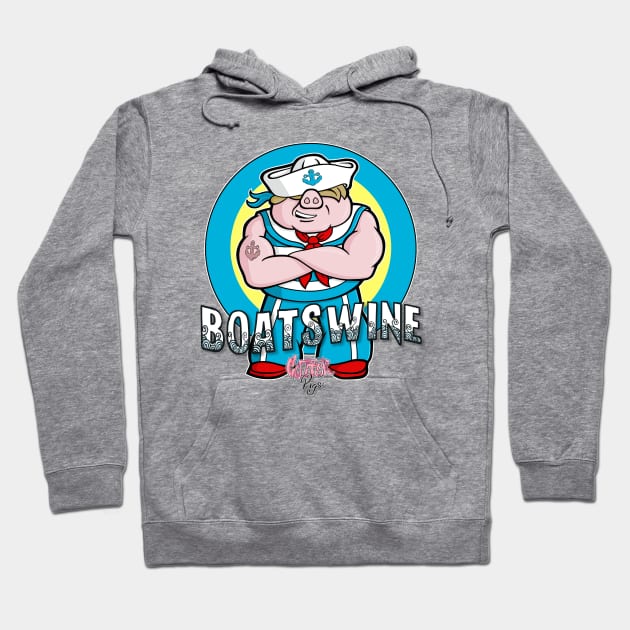 Gutter Pigs Boatswine Hoodie by GutterPigs